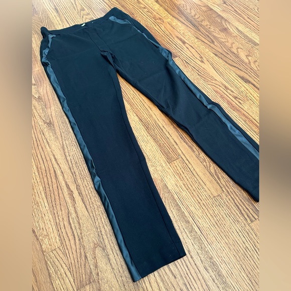 Michael Kors Faux Leather Stripe Leggings - Picture 5 of 5